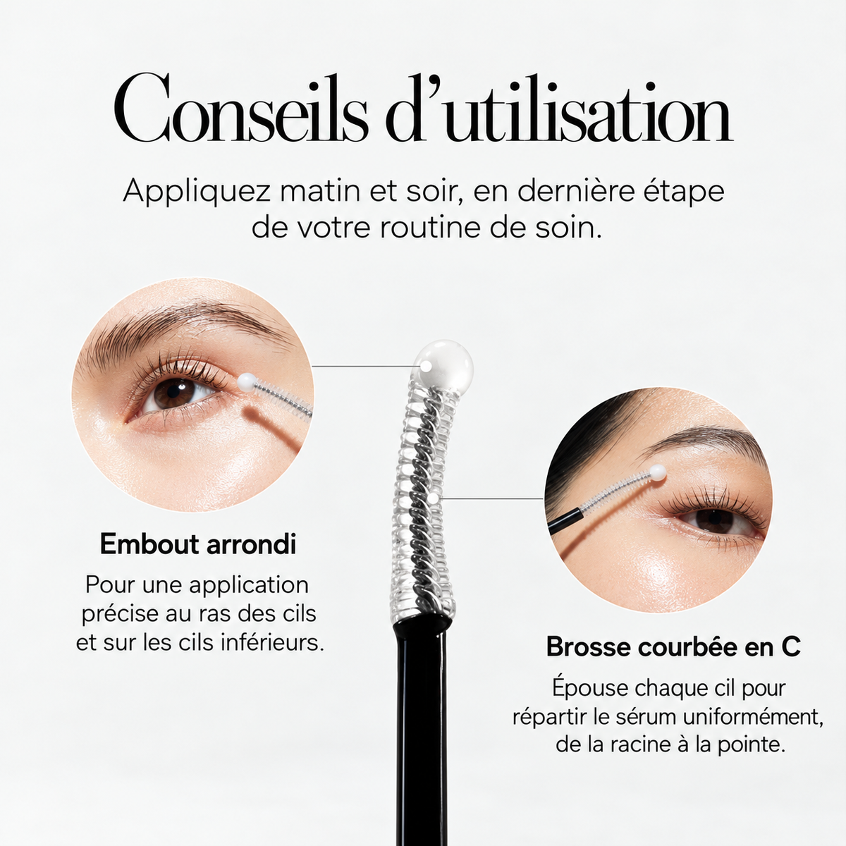 Sérum Cils & Sourcils Épais