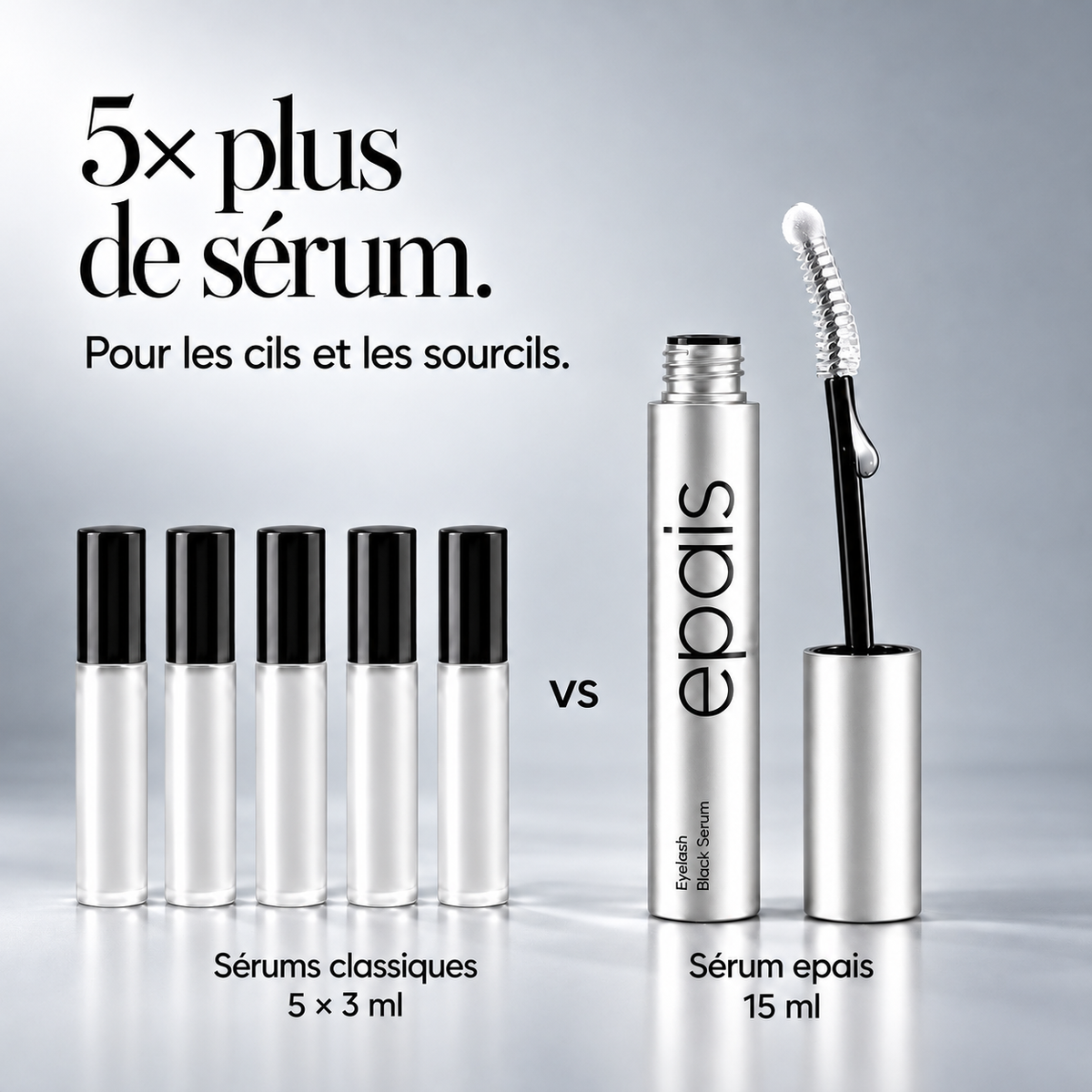 Sérum Cils & Sourcils Épais